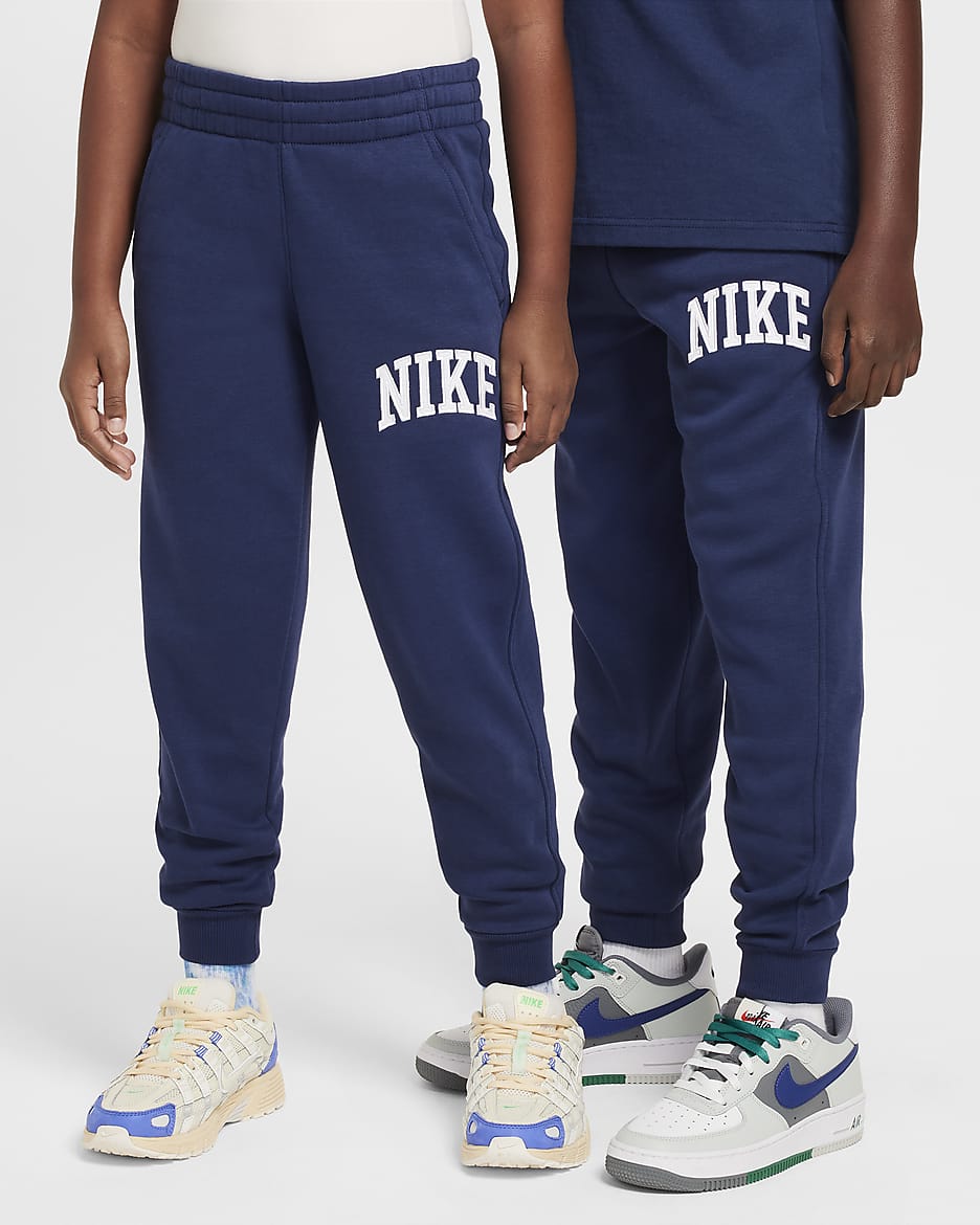 Boys nike navy joggers sale